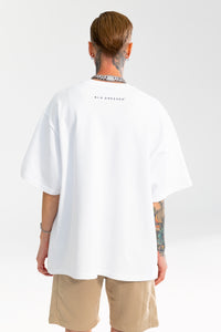 CURVE TEE WHITE ESSENTIALS