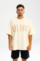 CURVE TEE CREMÉ ESSENTIALS